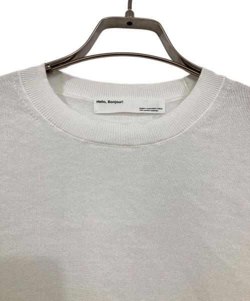 L'appartement（アパルトモン）L'Appartement (アパルトモン) Knit Pullove ホワイト サイズ:36 未使用品の古着・服飾アイテム