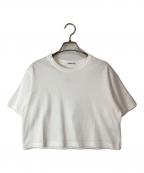 EVERYDAY I LIKE.エヴリデイ アイ ライク）の古着「Cropped Tシャツ」｜ホワイト