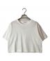 EVERYDAY I LIKE.（エヴリデイ アイ ライク）の古着「Cropped Tシャツ」｜ホワイト