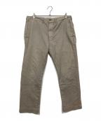 RRLダブルアールエル）の古着「ストレートパンツ」｜グレー