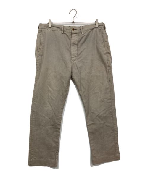 RRL（ダブルアールエル）RRL (ダブルアールエル) ストレートパンツ グレー サイズ:W36×L32の古着・服飾アイテム