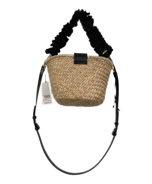 Snidel（スナイデル）Snidel (スナイデル) コットンショルダーブレードバッグ ベージュ サイズ:FREEの古着・服飾アイテム