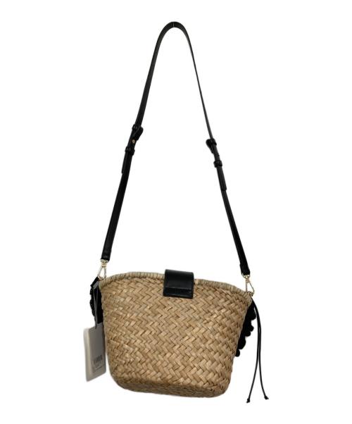 Snidel（スナイデル）Snidel (スナイデル) コットンショルダーブレードバッグ ベージュ サイズ:FREEの古着・服飾アイテム