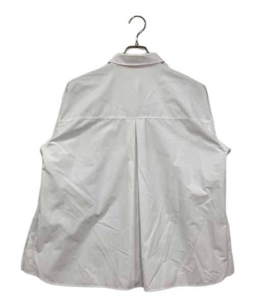 regleam（リグリーム）REGLEAM (リグリーム) エンブレムビッグシャツ ホワイト サイズ:FREEの古着・服飾アイテム