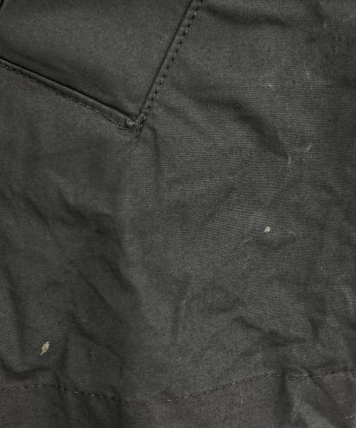 My Beautiful Landlet（マイビューティフルランドレット）My Beautiful Landlet (マイビューティフルランドレット) 強撚タイプライターコットンジップブルゾン ブラックの古着・服飾アイテム