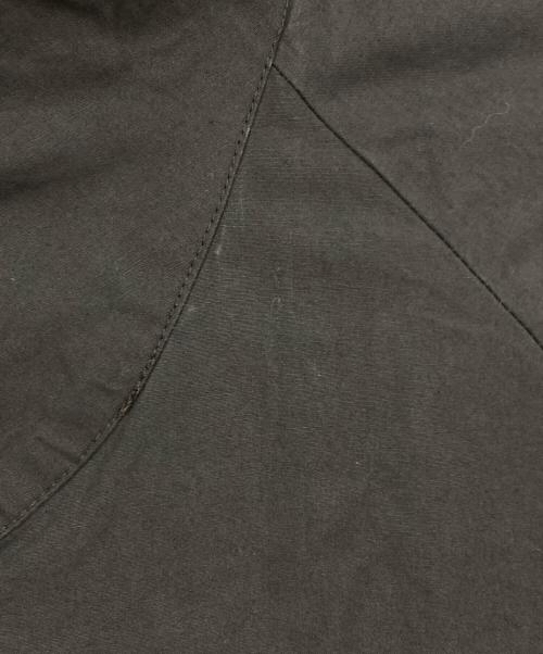 My Beautiful Landlet（マイビューティフルランドレット）My Beautiful Landlet (マイビューティフルランドレット) 強撚タイプライターコットンジップブルゾン ブラックの古着・服飾アイテム