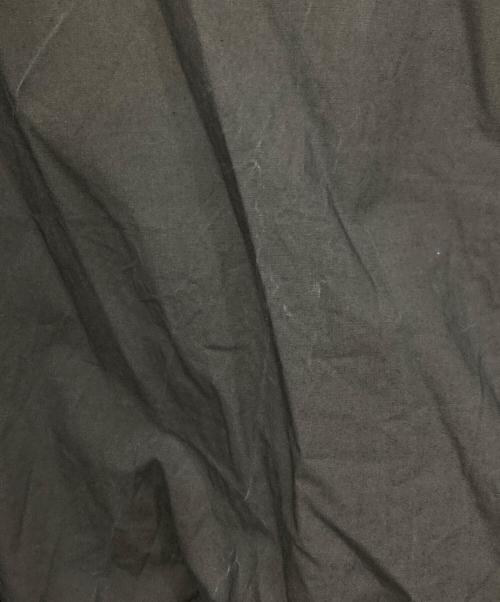 My Beautiful Landlet（マイビューティフルランドレット）My Beautiful Landlet (マイビューティフルランドレット) 強撚タイプライターコットンジップブルゾン ブラックの古着・服飾アイテム