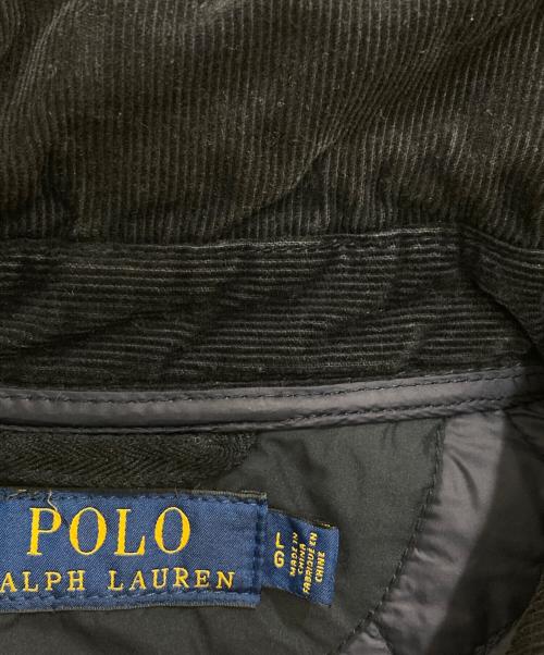 POLO RALPH LAUREN（ポロ・ラルフローレン）POLO RALPH LAUREN (ポロ・ラルフローレン) キルティングジャケット ネイビー サイズ:Lの古着・服飾アイテム