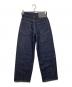 R.H.Vintage (ロンハーマン・ヴィンテージ) オーガニックコットン ビッグデニムパンツ インディゴ サイズ:23：15000円