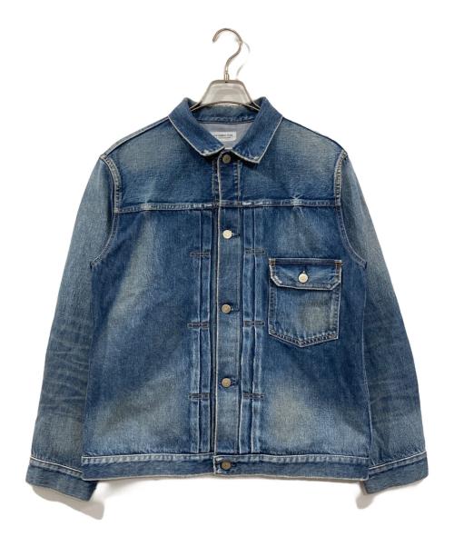 Ron Herman（ロンハーマン）Ron Herman (ロンハーマン) グリーンキャスト デニムジャケット インディゴ サイズ:Mの古着・服飾アイテム