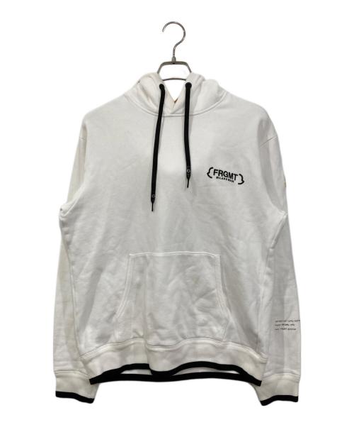 MONCLER（モンクレール）MONCLER (モンクレール) FRGMT HOODIEパーカー ホワイト サイズ:Mの古着・服飾アイテム
