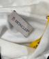 中古・古着 MONCLER (モンクレール) FRGMT HOODIEパーカー ホワイト サイズ:M：15000円