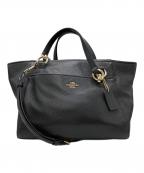 COACHコーチ）の古着「2WAYバッグ」｜ブラック