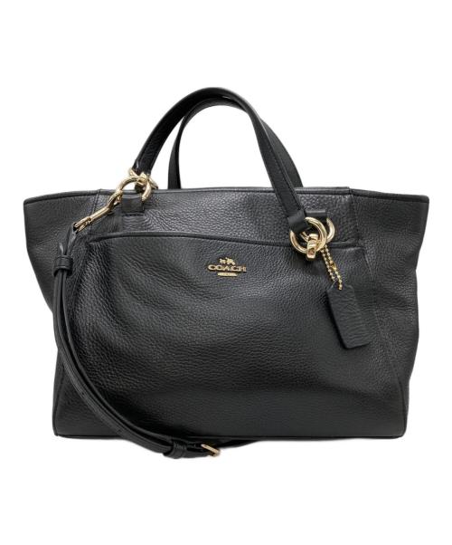COACH（コーチ）COACH (コーチ) 2WAYバッグ ブラックの古着・服飾アイテム