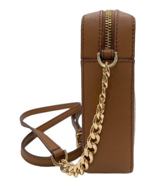 MICHAEL KORS（マイケル・コース）MICHAEL KORS (マイケルコース) ショルダーバッグ アイボリーの古着・服飾アイテム