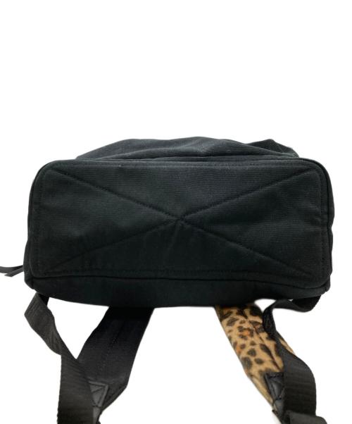 MARC JACOBS（マークジェイコブズ）MARC JACOBS (マークジェイコブス) レオパードベルトバックパック ブラックの古着・服飾アイテム