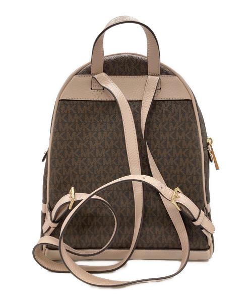 MICHAEL KORS（マイケル・コース）MICHAEL KORS (マイケルコース) リュック ブラウンの古着・服飾アイテム