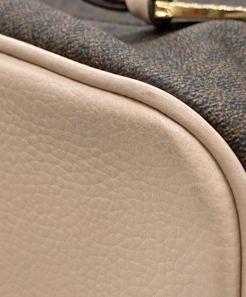 MICHAEL KORS（マイケル・コース）MICHAEL KORS (マイケルコース) リュック ブラウンの古着・服飾アイテム