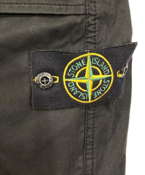 STONE ISLAND（ストーンアイランド）STONE ISLAND (ストーンアイランド) 24SSカーゴパンツルーズ ブラック サイズ:W36の古着・服飾アイテム