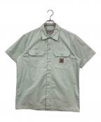 Carhartt WIPカーハート ワークインプログレス）の古着「SS MASTER SHIRT」｜グリーン