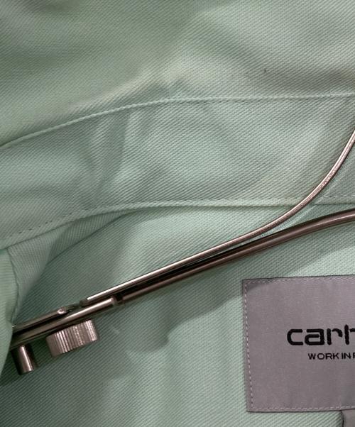 Carhartt WIP（カーハート ワークインプログレス）CARHARTT WIP (カーハート ワークインプログレス) SS MASTER SHIRT グリーン サイズ:Lの古着・服飾アイテム