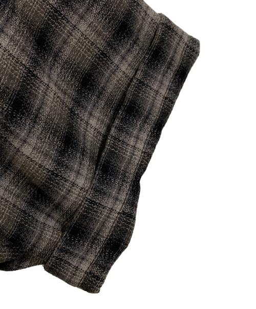 SUPREME（シュプリーム）SUPREME (シュプリーム) 22SS Plaid S/S Shirts グレー サイズ:XLの古着・服飾アイテム