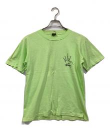 stussy（ステューシー）の古着「折れクラウンTシャツ」｜グリーン