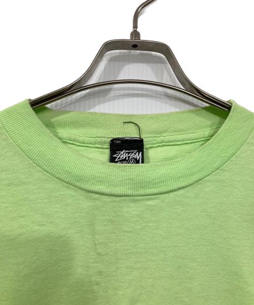 stussy（ステューシー）stussy (ステューシー) 折れクラウンTシャツ グリーン サイズ:Ⅿの古着・服飾アイテム