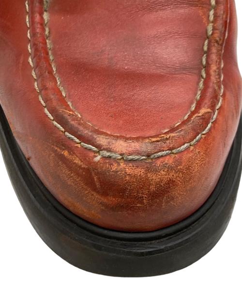 RED WING（レッドウィング）RED WING (レッドウィング) スーパーソール モックトゥ ブラウン サイズ:8Dの古着・服飾アイテム