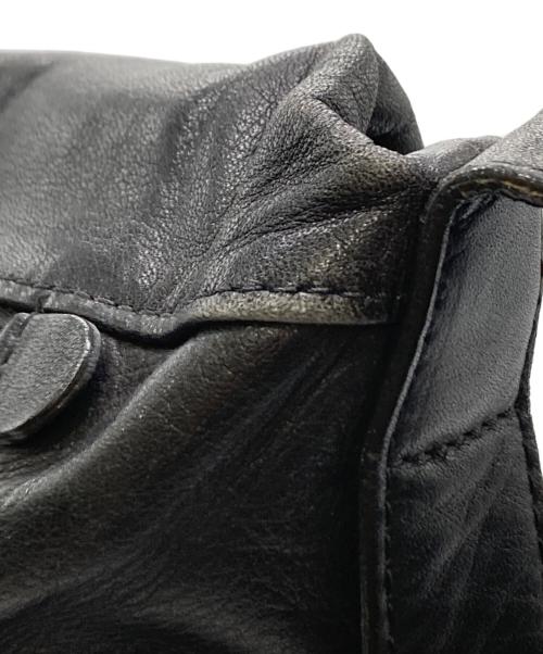 kawa-kawa（カワカワ）kawa-kawa (カワカワ) がま口ショルダーバッグ ブラックの古着・服飾アイテム