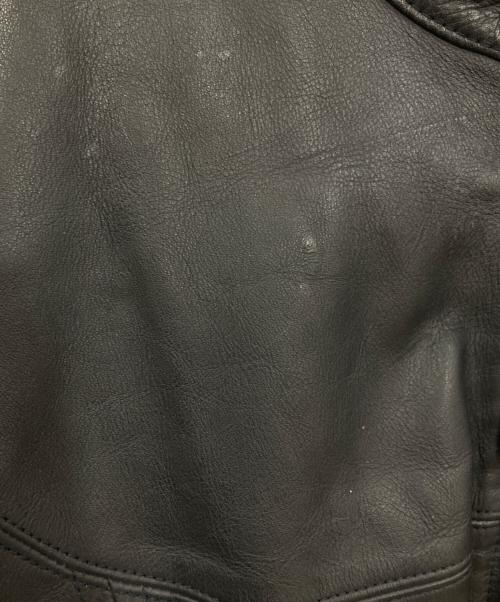 HARLEY-DAVIDSON（ハーレーダビッドソン）HARLEY-DAVIDSON (ハーレーダビッドソン) 2WAYレザーシングルライダースージャケット ブラック サイズ:XXLの古着・服飾アイテム