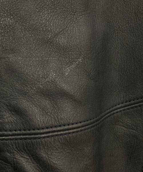 HARLEY-DAVIDSON（ハーレーダビッドソン）HARLEY-DAVIDSON (ハーレーダビッドソン) 2WAYレザーシングルライダースージャケット ブラック サイズ:XXLの古着・服飾アイテム