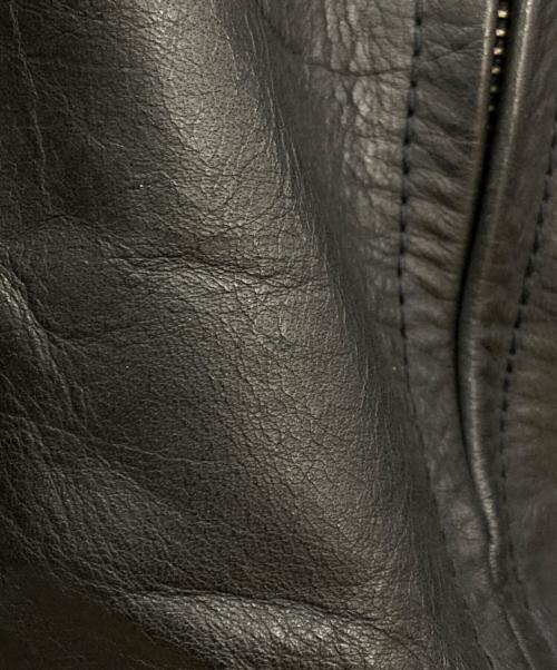 HARLEY-DAVIDSON（ハーレーダビッドソン）HARLEY-DAVIDSON (ハーレーダビッドソン) 2WAYレザーシングルライダースージャケット ブラック サイズ:XXLの古着・服飾アイテム