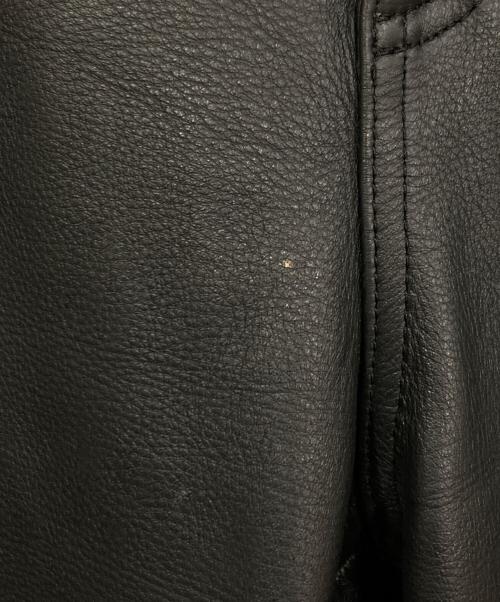 HARLEY-DAVIDSON（ハーレーダビッドソン）HARLEY-DAVIDSON (ハーレーダビッドソン) レザーパンツ ブラック サイズ:44の古着・服飾アイテム