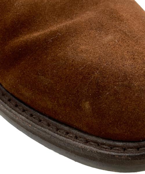 berwick（バーウィック）berwick (バーウィック) スエード チャッカブーツ ブラウン サイズ:7の古着・服飾アイテム