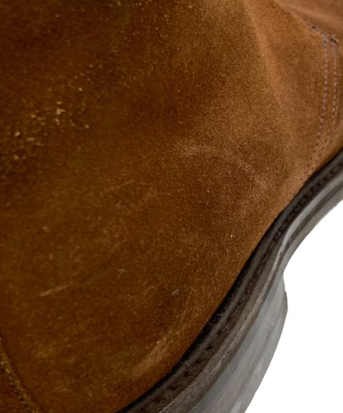 berwick（バーウィック）berwick (バーウィック) スエード チャッカブーツ ブラウン サイズ:7の古着・服飾アイテム