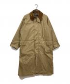 Barbourバブアー）の古着「OS BURGHLEY」｜ベージュ