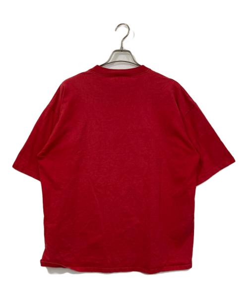 MICKEY.inc（ミッキー）MICKEY.inc (ミッキー) 刺繍ワッペンTシャツ レッド サイズ: L/XLの古着・服飾アイテム