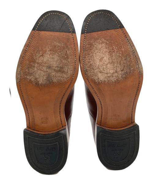 SCOTCH GRAIN（スコッチグレイン）SCOTCH GRAIN (スコッチグレイン) ストレートチップシューズ ブラウン サイズ:25 1/2の古着・服飾アイテム