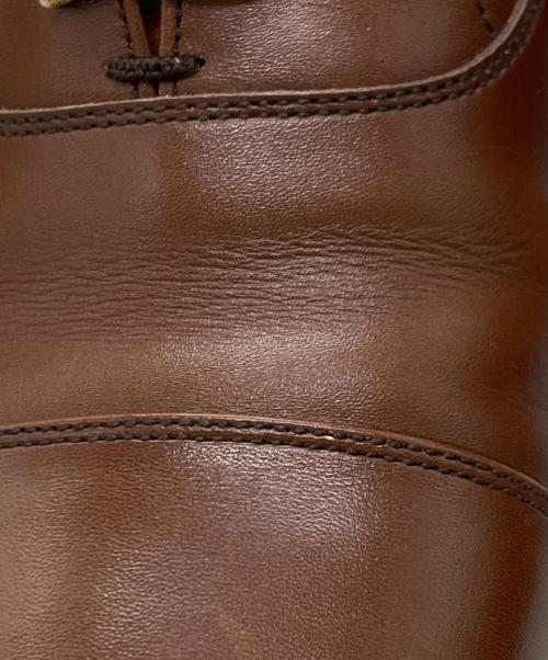 SCOTCH GRAIN（スコッチグレイン）SCOTCH GRAIN (スコッチグレイン) ストレートチップシューズ ブラウン サイズ:25 1/2の古着・服飾アイテム