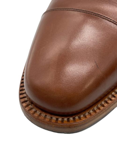 SCOTCH GRAIN（スコッチグレイン）SCOTCH GRAIN (スコッチグレイン) ストレートチップシューズ ブラウン サイズ:25 1/2の古着・服飾アイテム