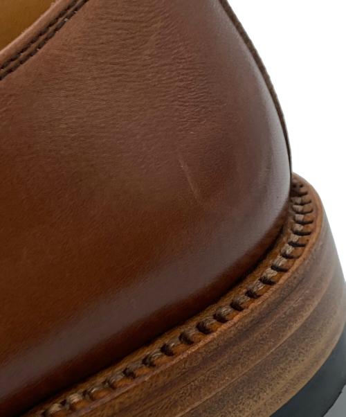 SCOTCH GRAIN（スコッチグレイン）SCOTCH GRAIN (スコッチグレイン) ストレートチップシューズ ブラウン サイズ:25 1/2の古着・服飾アイテム