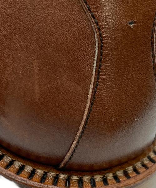 SCOTCH GRAIN（スコッチグレイン）SCOTCH GRAIN (スコッチグレイン) ストレートチップシューズ ブラウン サイズ:25 1/2の古着・服飾アイテム