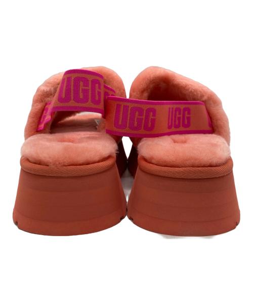 UGG（アグ）UGG (アグ) ディスコスライドサンダル ピンク サイズ:25の古着・服飾アイテム