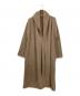 Deuxieme Classe（ドゥーズィエム クラス）の古着「Alpaca Long Gown」｜ベージュ