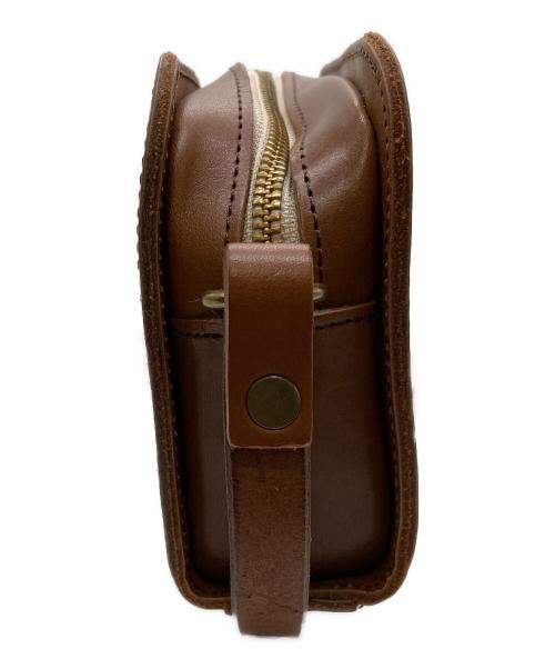 TIDE WAY（タイドウェイ）TIDE WAY (タイドウェイ) NUME SHIKAKU MINI SHOULDER BAG ブラウンの古着・服飾アイテム