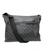 LOUIS VUITTONルイ ヴィトン）の古着「ダミエ・グラフィット ミックMM N41106/ショルダーバッグ」｜ブラック