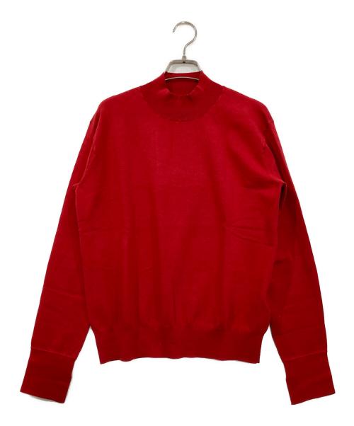 MUSE de Deuxieme Classe（ミューズ ドゥーズィエム クラス）MUSE de Deuxieme Classe (ミューズ ドゥーズィエム クラス) ボトルネックニット P/O レッド サイズ:FREE 未使用品の古着・服飾アイテム