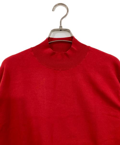 MUSE de Deuxieme Classe（ミューズ ドゥーズィエム クラス）MUSE de Deuxieme Classe (ミューズ ドゥーズィエム クラス) ボトルネックニット P/O レッド サイズ:FREE 未使用品の古着・服飾アイテム