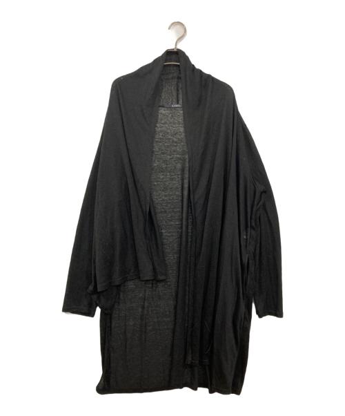 LIMI feu（リミフゥ）LIMI feu (リミフゥ) アシンメトリー カーディガン ブラック サイズ:Sの古着・服飾アイテム